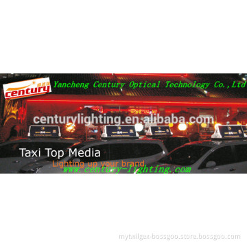 led taxi cab top light